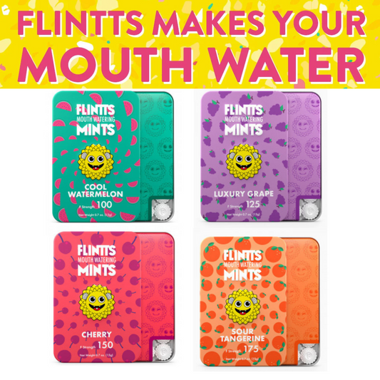 Flintts Mouth Watering Mints Strength F-100-F-175