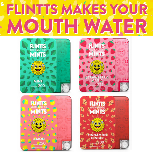 Flintts Mouth Watering Mints Strength F-200-F-300