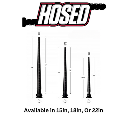 Silicone Tapered Anal Hose