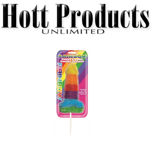 Rainbow Sweet & Sour Gummy Pecker