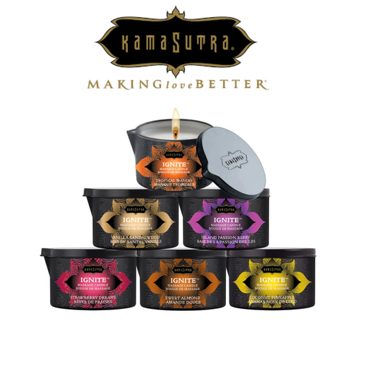 Ignite Tropical Mango Massage Candle - 6oz