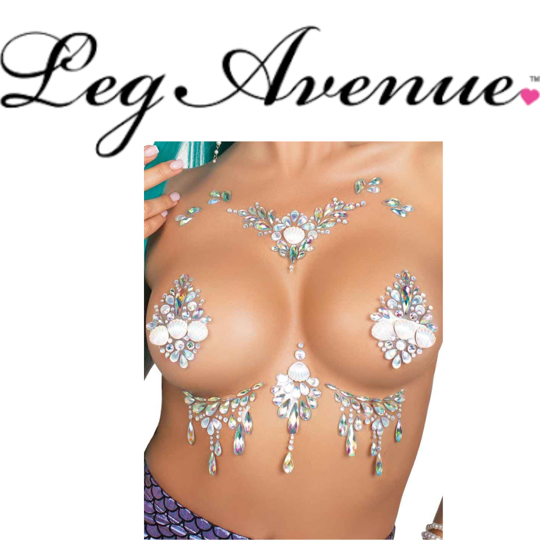 Siren Adhesive Body Jewels Sticker