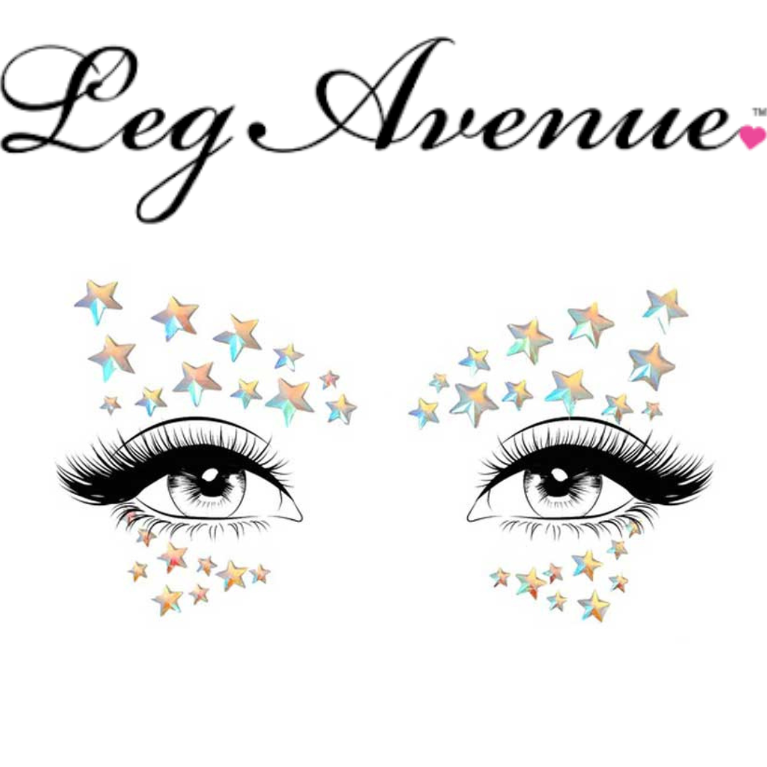 Celeste Glow in the Dark Face Jewels Sticker