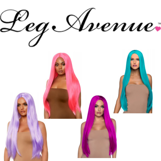 33 inch Long Center Part Straight Wig