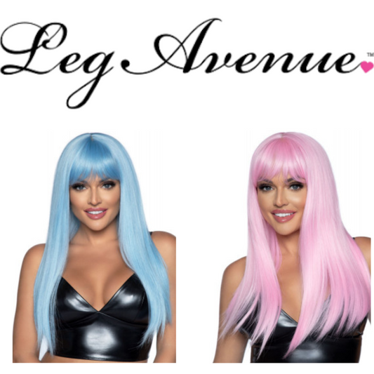 24 Inch Long Straight Bang Wig