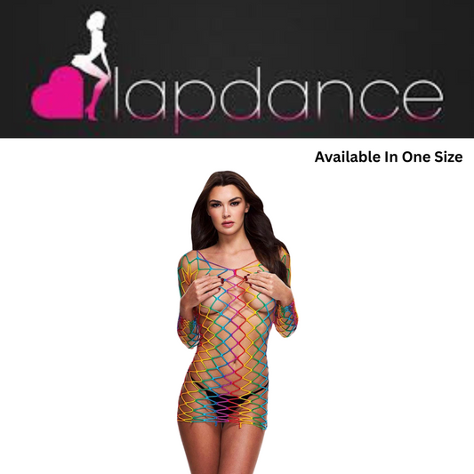 Fencenet Rainbow Mini Dress