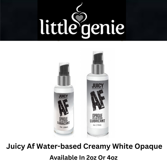 Juicy Af Water-based Creamy White Opaque Lubricant