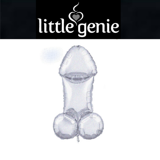 Glitterati Disco Penis 3 Foot Mylar Balloon