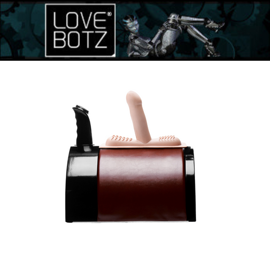 Saddle Deluxe Riding Sex Machine With Dual Attachments