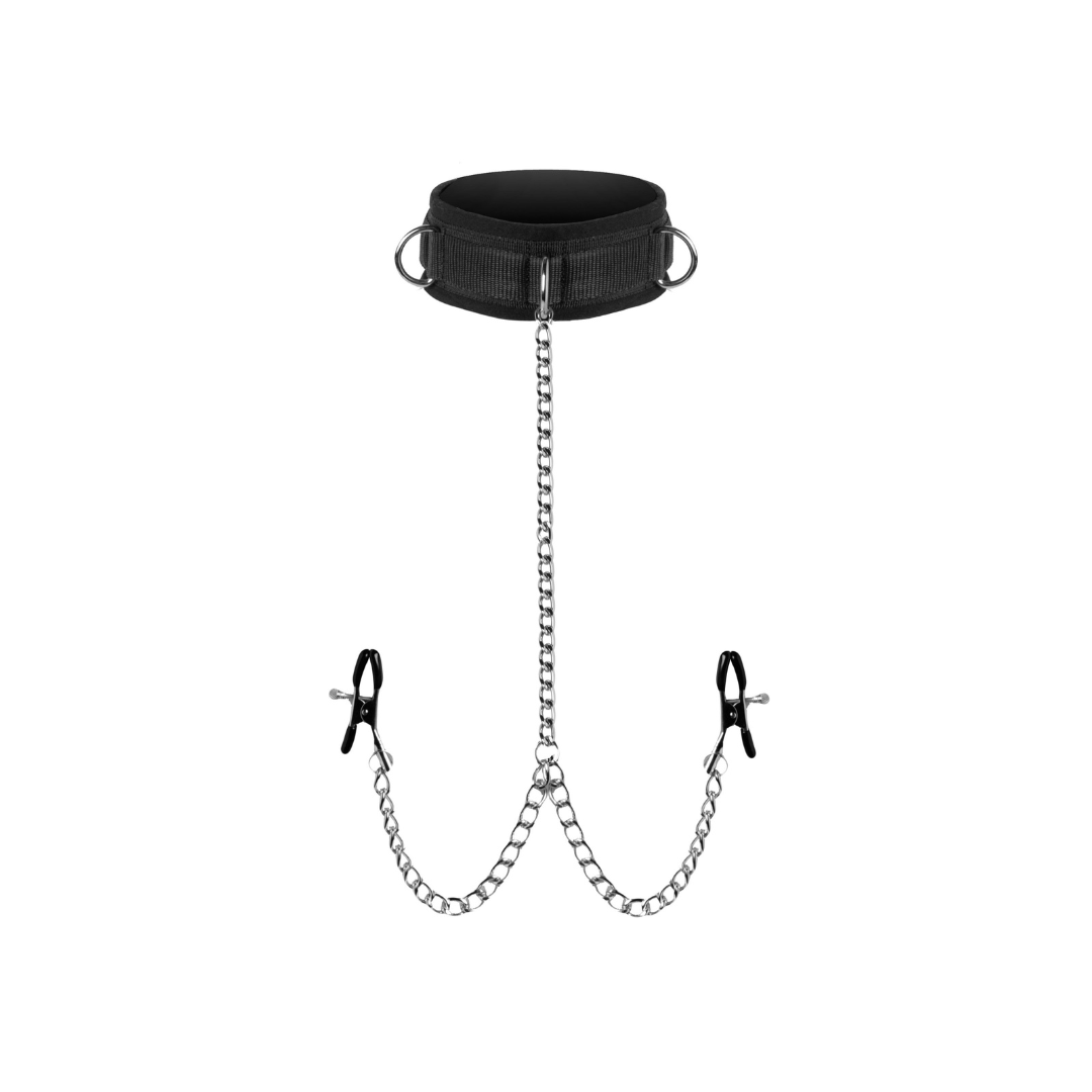 Submission Collar And Nipple Clamp Union