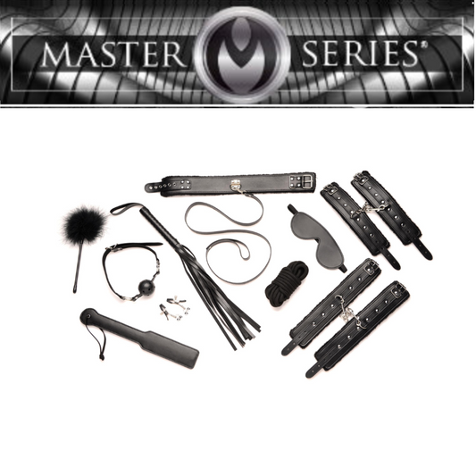Hook Up 10Pc Plush Bondage Set