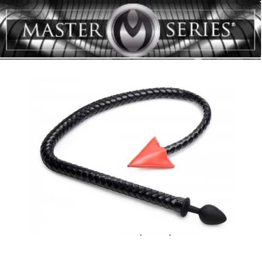 Master Series Hellbound Braided Devil Tail Anal Plug