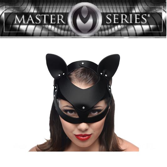 Bad Kitten Leather Cat Mask