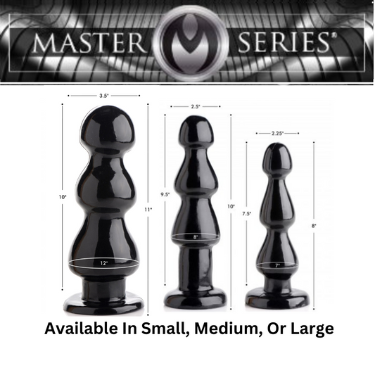 Three Bumps For Your Rump Butt Plug