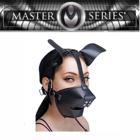 Pup Puppy Play Hood And Breathable Ball Gag