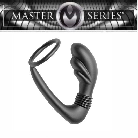 Cobra Silicone P-spot Massager And Cock Ring
