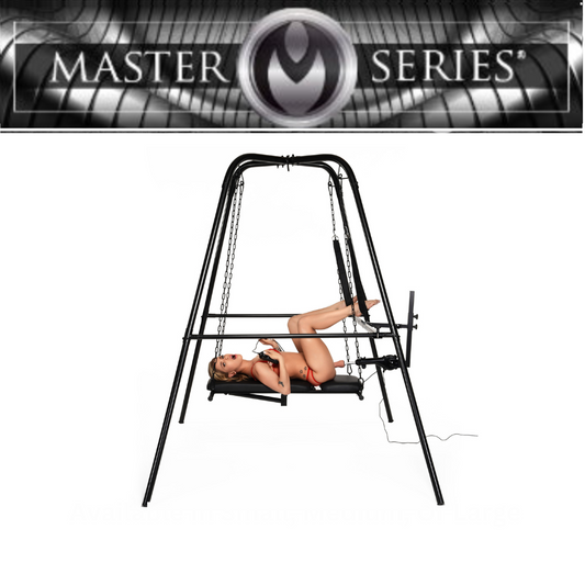 Throne Deluxe Adjustable Sling With Sex Machine