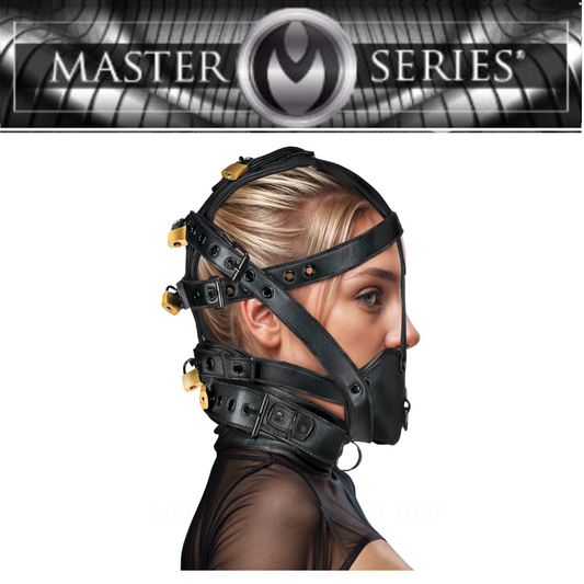 Lockable Head Harness With Muzzle