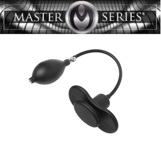 Inflatable Silicone Butterfly Gag