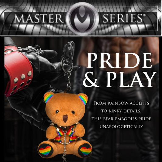 Pride Bear Keychain