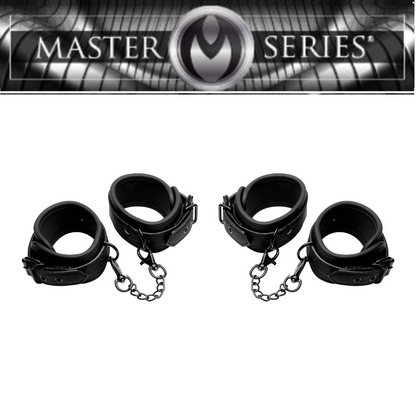 Kinky Comfort Wrist And Ankle Cuff Set