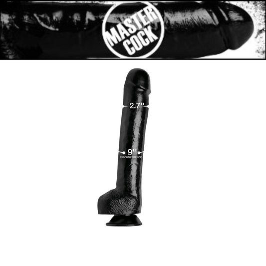 The Black Destroyer Huge 17 Inch Dildo