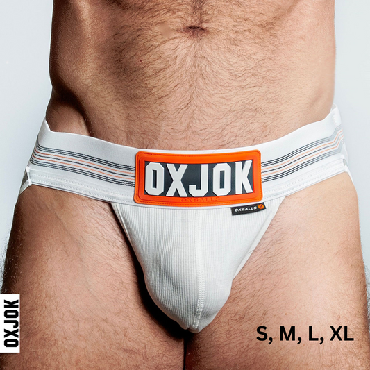 Slingjock Upthrust Slider-White Strap Jock