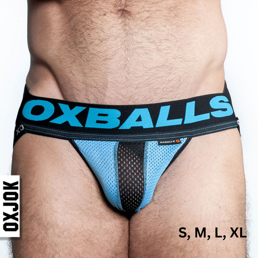 Airmesh Upthrust Slider-Sky Blue Strap Jock