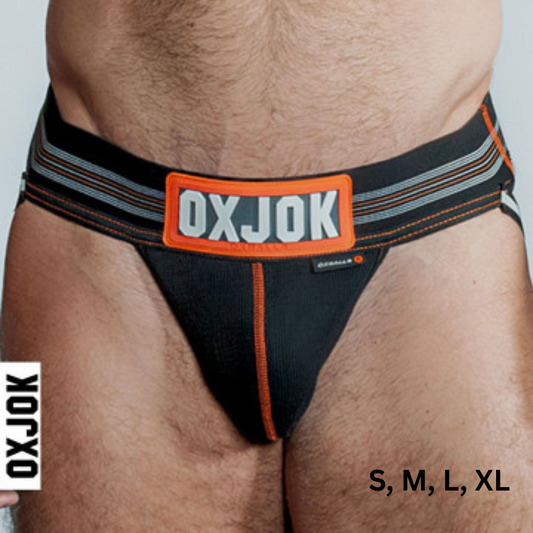 Slingjock Upthrust Slider- Black Iron Strap Jock