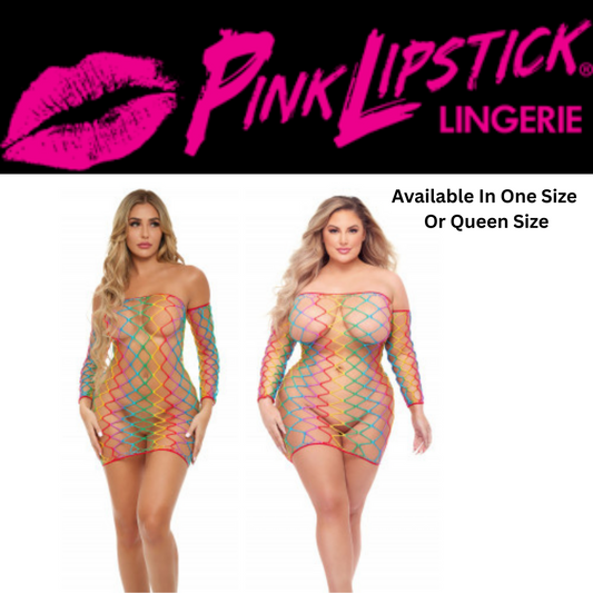 Taste the Rainbow Dress and Sleeves