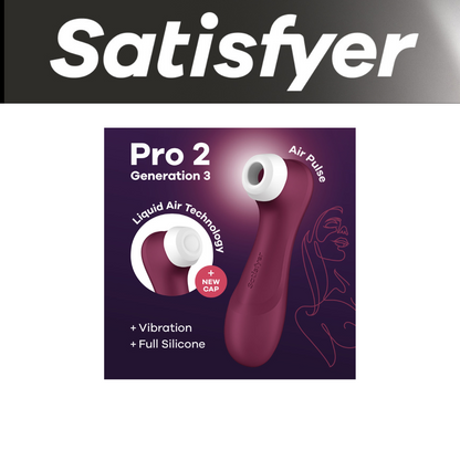 Satisfyer Pro 2 Generation 3 Connect App Liquid Air Technology