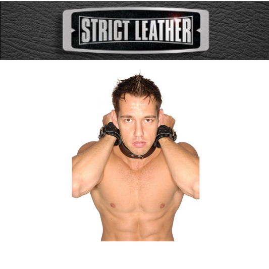 Strict Leather Wrist To Neck Restraint