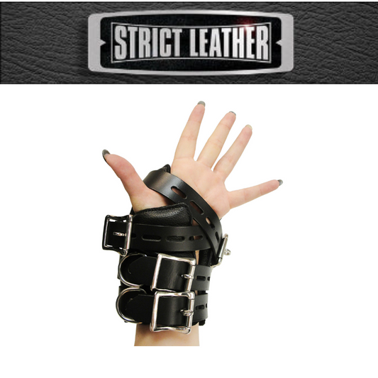 Strict Leather Four Buckle Suspension Cuffs