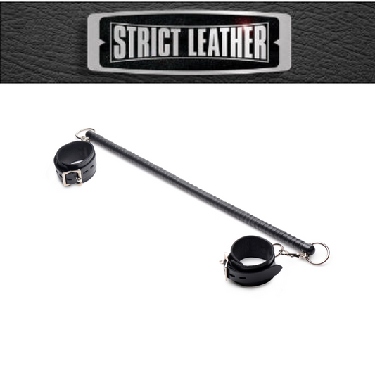 Leather Wrapped Spreader Bar With Cuffs