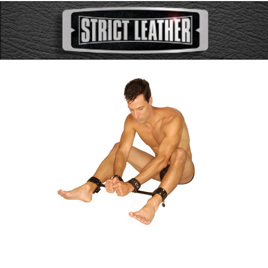 Strict Leather Locking Wrist And Ankle Spreader Bar
