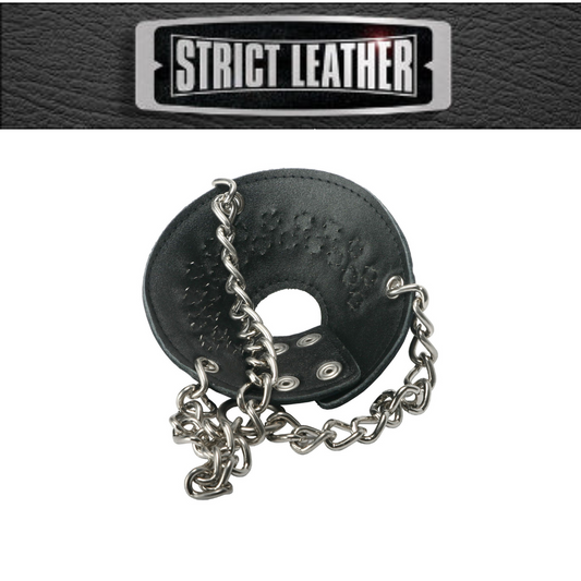 Strict Leather Parachute Ball Stretcher With Spikes