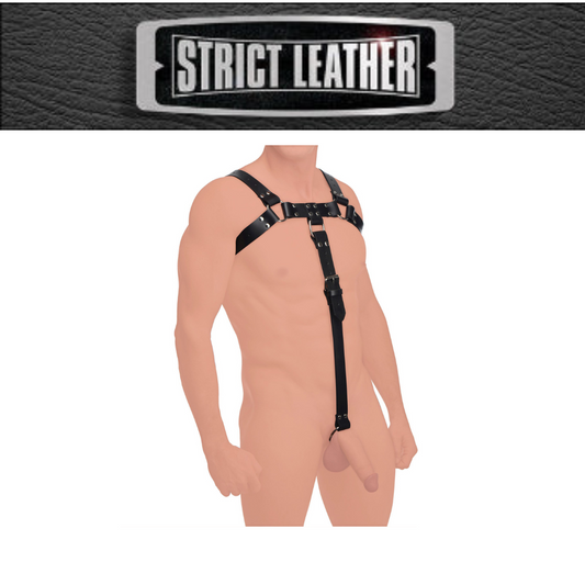 English Bull Dog Harness With Cock Strap