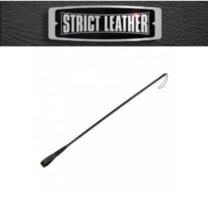 Strict Leather Strip Tip Crop