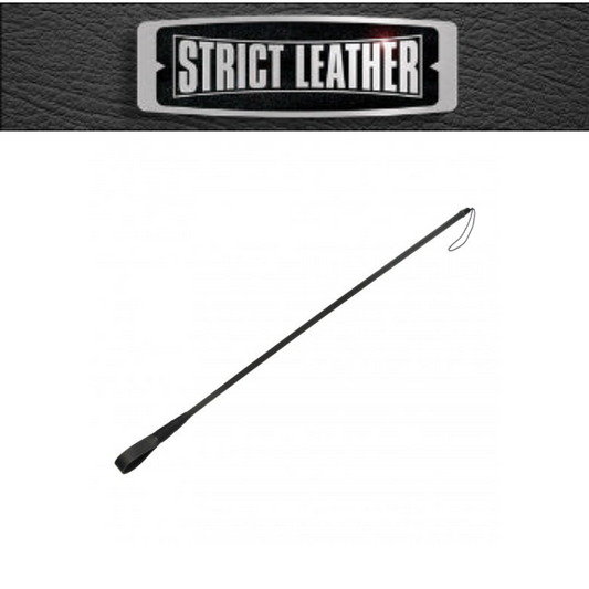 Strict Leather Strip Tip Crop