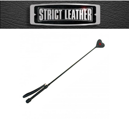 Strict Leather Heart Tip Crop