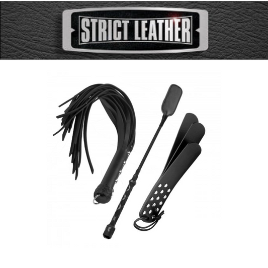 Strict Leather Intro to Impact 3Pc Spanking Kit