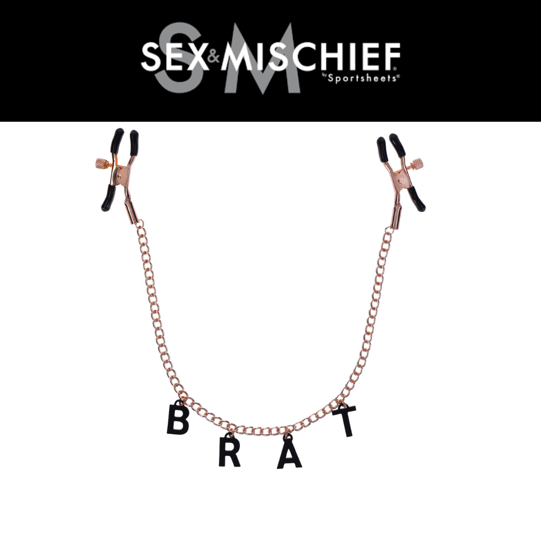 Brat Charmed Nipple Clamps