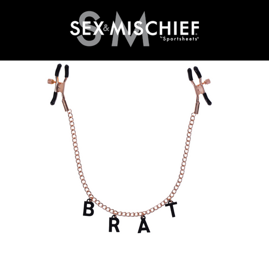 Brat Charmed Nipple Clamps
