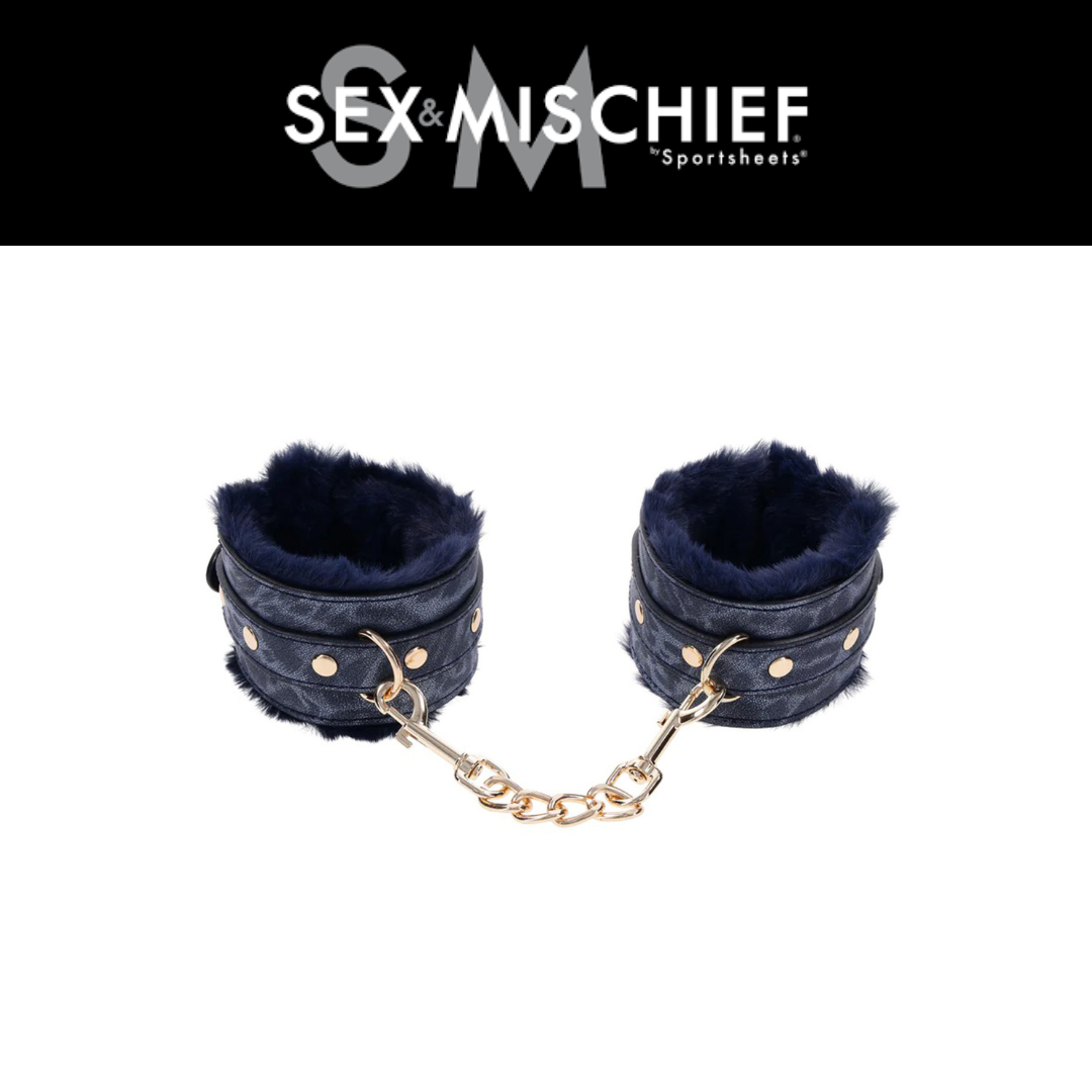Cougar Fur Handcuffs