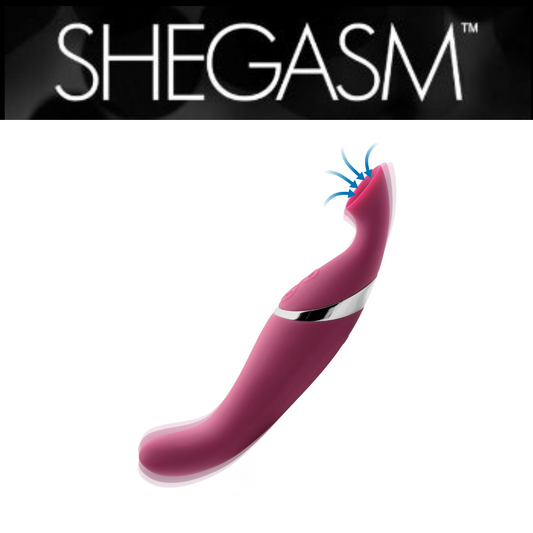 Shegasm Intense 2 In 1 Clit Stimulator
