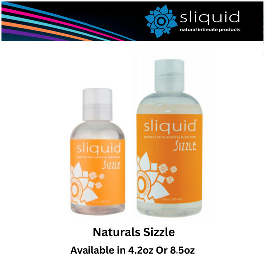 Naturals Sizzle Water-based Lubricant
