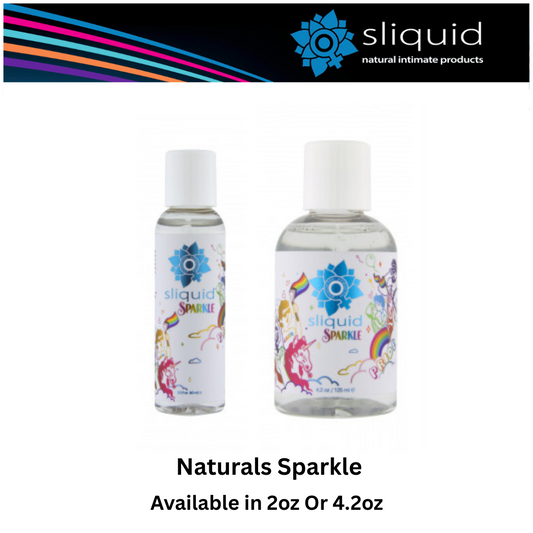 Naturals Sparkle Water-based Lubricant