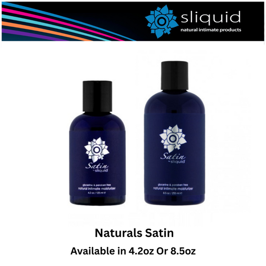 Naturals Satin Water-based Lubricant