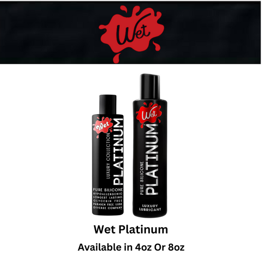 Wet Platinum - Luxury Silicone-based Lubricant