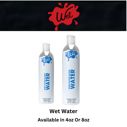 Wet Water - Luxury Water-based Lubricant